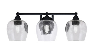 Toltec Lighting - 3423-MB-4810 - Three Light Bath Bar - Paramount - Matte Black
