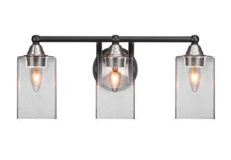 Toltec Lighting - 3423-MBBN-530 - Three Light Bath Bar - Paramount - Matte Black & Brushed Nickel