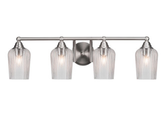 Toltec Lighting - 3424-BN-4250 - Four Light Bath Bar - Paramount - Brushed Nickel