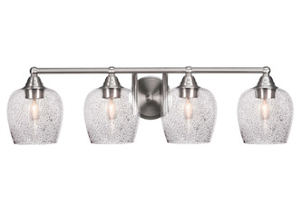 Toltec Lighting - 3424-BN-4812 - Four Light Bath Bar - Paramount - Brushed Nickel