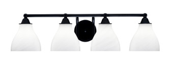 Toltec Lighting - 3424-MB-4761 - Four Light Bath Bar - Paramount - Matte Black