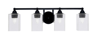 Toltec Lighting - 3424-MB-530 - Four Light Bath Bar - Paramount - Matte Black