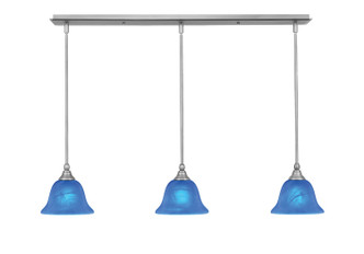 Toltec Lighting - 36-BN-4155 - Three Light Linear Pendalier - Any - Brushed Nickel