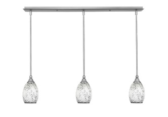 Toltec Lighting - 36-BN-4165 - Three Light Linear Pendalier - Any - Brushed Nickel