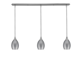 Toltec Lighting - 36-BN-426 - Three Light Mini Pendant - Any - Brushed Nickel