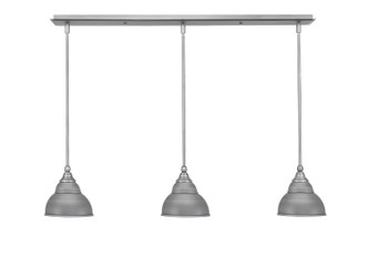 Toltec Lighting - 36-BN-427 - Three Light Mini Pendant - Any - Brushed Nickel