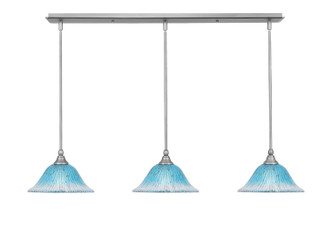 Toltec Lighting - 36-BN-438 - Three Light Mini Pendant - Any - Brushed Nickel