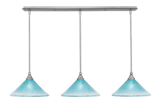 Toltec Lighting - 36-BN-448 - Three Light Mini Pendant - Any - Brushed Nickel