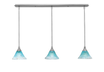 Toltec Lighting - 36-BN-458 - Three Light Mini Pendant - Any - Brushed Nickel