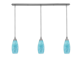Toltec Lighting - 36-BN-5065 - Three Light Linear Pendalier - Any - Brushed Nickel