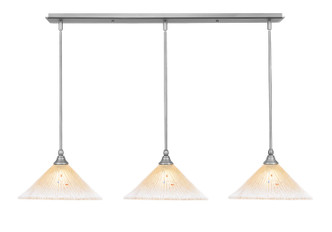 Toltec Lighting - 36-BN-700 - Three Light Mini Pendant - Any - Brushed Nickel