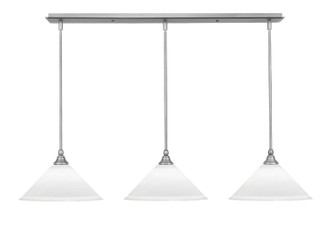 Toltec Lighting - 36-BN-701 - Three Light Mini Pendant - Any - Brushed Nickel