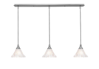 Toltec Lighting - 36-BN-751 - Three Light Linear Pendalier - Any - Brushed Nickel