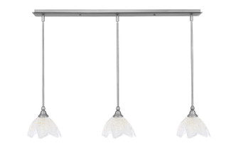 Toltec Lighting - 36-BN-755 - Three Light Mini Pendant - Any - Brushed Nickel