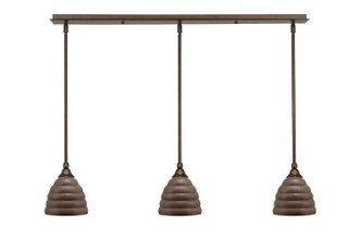 Toltec Lighting - 36-BRZ-425 - Three Light Mini Pendant - Any - Bronze