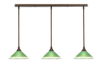 Toltec Lighting - 36-BRZ-437 - Three Light Mini Pendant - Any - Bronze