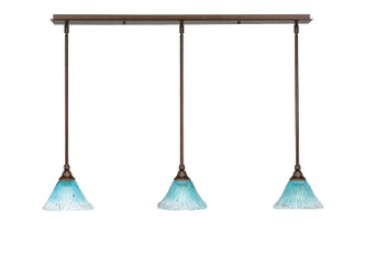 Toltec Lighting - 36-BRZ-458 - Three Light Mini Pendant - Any - Bronze