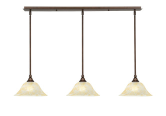 Toltec Lighting - 36-BRZ-513 - Three Light Mini Pendant - Any - Bronze