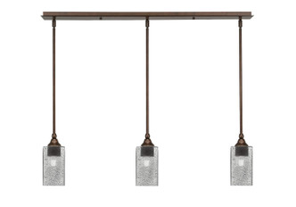 Toltec Lighting - 36-BRZ-542 - Three Light Linear Pendalier - Stem - Bronze