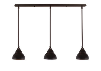 Toltec Lighting - 36-DG-427 - Three Light Mini Pendant - Any - Dark Granite