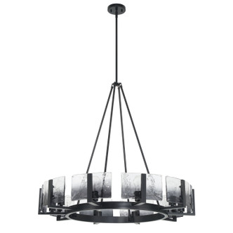 Aenon Ten Light Chandelier (3164-10 BLK-SWG)