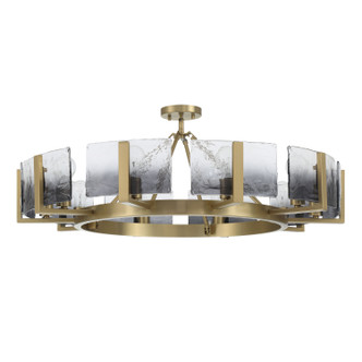 Aenon Ten Light Semi-Flush Mount (3164-10SF BCB-SWG)