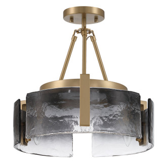 Aenon Three Light Semi-Flush Mount (3164-3SF BCB-SWG)