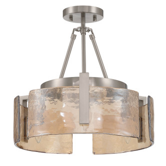 Aenon Three Light Semi-Flush Mount (3164-3SF PW-AWG)