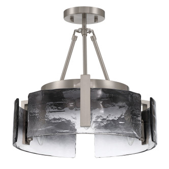 Aenon Three Light Semi-Flush Mount (3164-3SF PW-SWG)