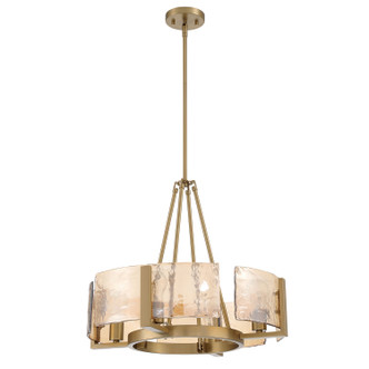 Aenon Four Light Chandelier (3164-4 BCB-AWG)
