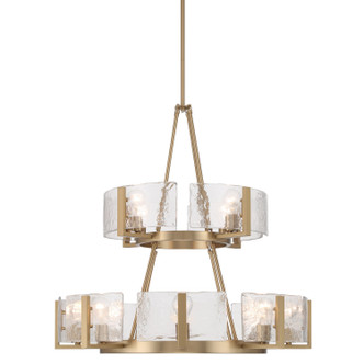 Aenon 12 Light Chandelier (3164-4-8 BCB-HWG)