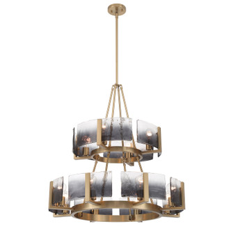 Golden - 3164-4-8 BCB-SWG - 12 Light Chandelier - Aenon - Brushed Champagne Brass