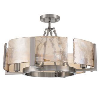 Aenon Four Light Semi-Flush Mount (3164-4SF PW-AWG)