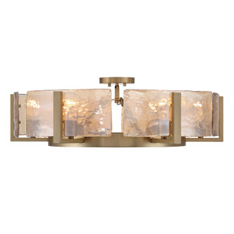 Aenon Six Light Semi-Flush Mount (3164-6SF BCB-AWG)