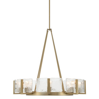 Aenon Eight Light Chandelier (3164-8 BCB-HWG)