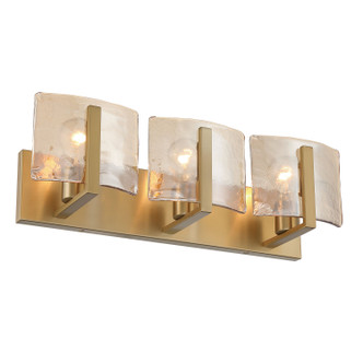 Golden - 3164-BA3 BCB-AWG - Three Light Vanity - Aenon - Brushed Champagne Brass