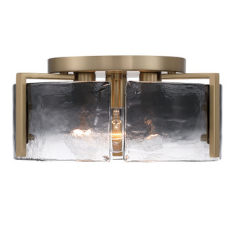 Aenon Three Light Flush Mount (3164-FM BCB-SWG)