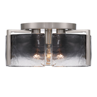 Aenon Three Light Flush Mount (3164-FM PW-SWG)