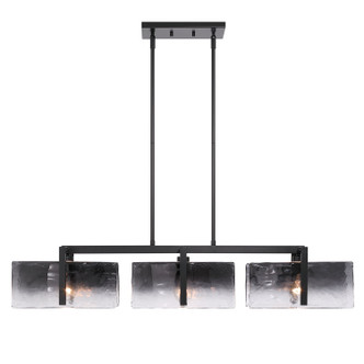 Aenon Three Light Island Pendant (3164-LP BLK-SWG)