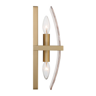 Aenon Two Light Wall Sconce (3164-WSC BCB-AWG)