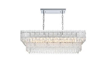 Elegant Lighting - 1780G37C - Six Light Chandelier - Emilia - Chrome and Clear