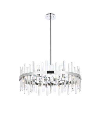 Elegant Lighting - 2200D32C - 16 Light Chandelier - Serena - chrome