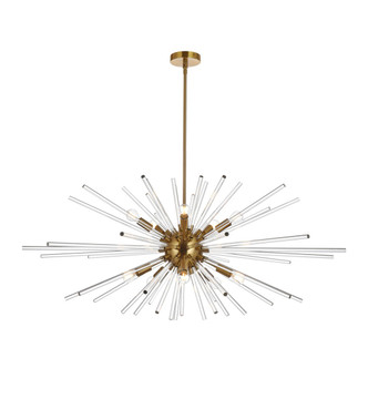 Elegant Lighting - 2502D46SG - Ten Light Pendant - Sienna - gold