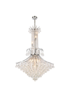 Elegant Lighting - V8006G35C/RC - 16 Light Chandelier - Toureg - Chrome Elegant Lighting - V8006G35C/RC - 16 Light Chandelier - Toureg - Chrome