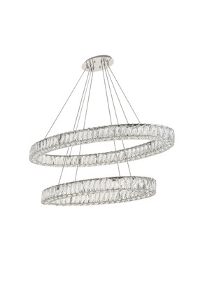 Monroe LED Chandelier (3503D40C)