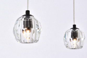 Eren LED Pendant (3505D28BK)