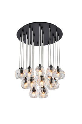 Eren LED Pendant (3505G19BK)