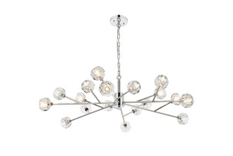 Elegant Lighting - 3509D48C - 18 Light Pendant - Graham - Chrome