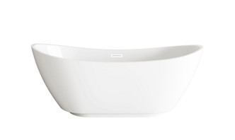 Elegant Lighting - BT10362GW-WHT - Soaking Bathtub - Ines - Glossy White