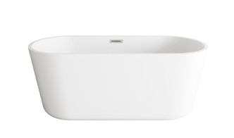 Elegant Lighting - BT10659GW-BNK - Soaking Bathtub - Odette - Glossy White